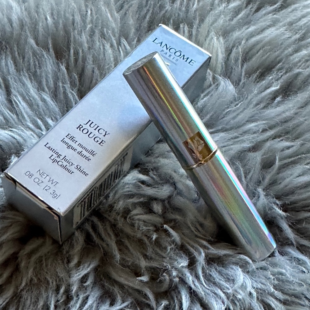 Lancôme Juicy Rouge lipstick Caramel NEW